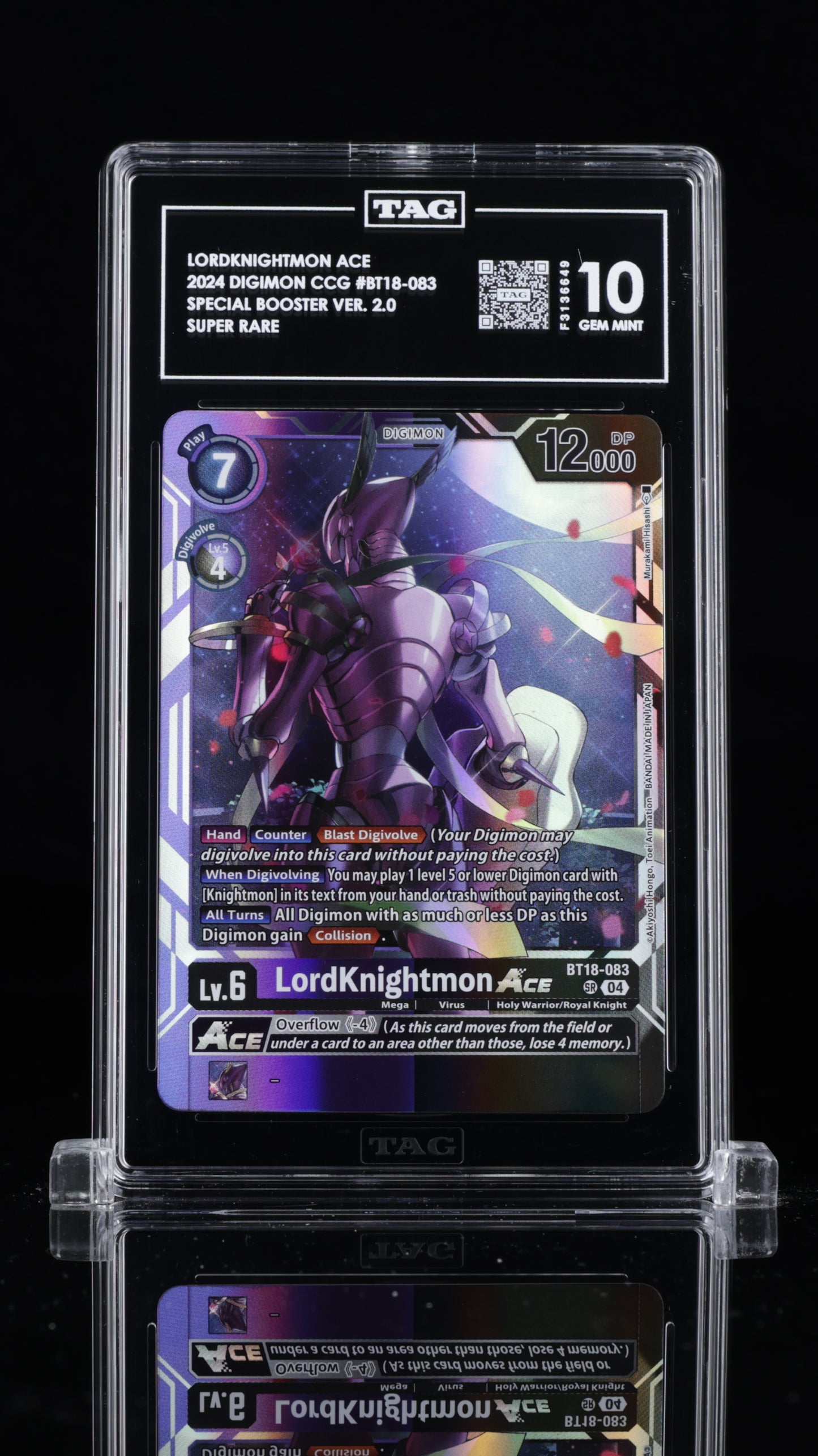 Lordknightmon Ace #BT18-083- Special Booster Version 2.0- TAG 10