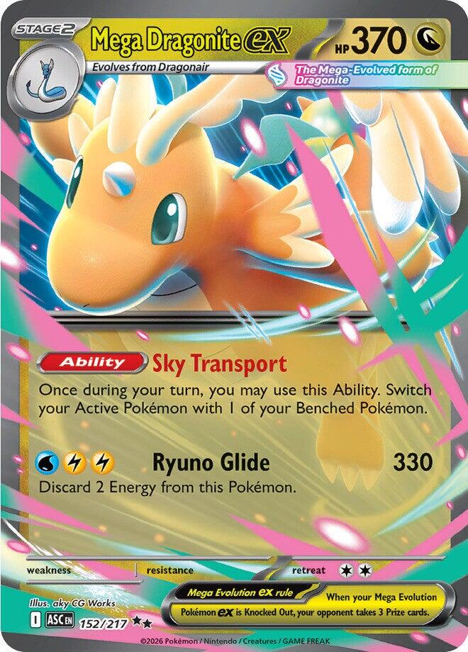 #152 Ascended Heroes- Mega Dragonite Ex