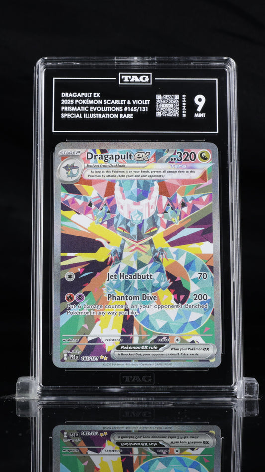 Dragapult EX- #165 Prismatic Evolutions- TAG 9
