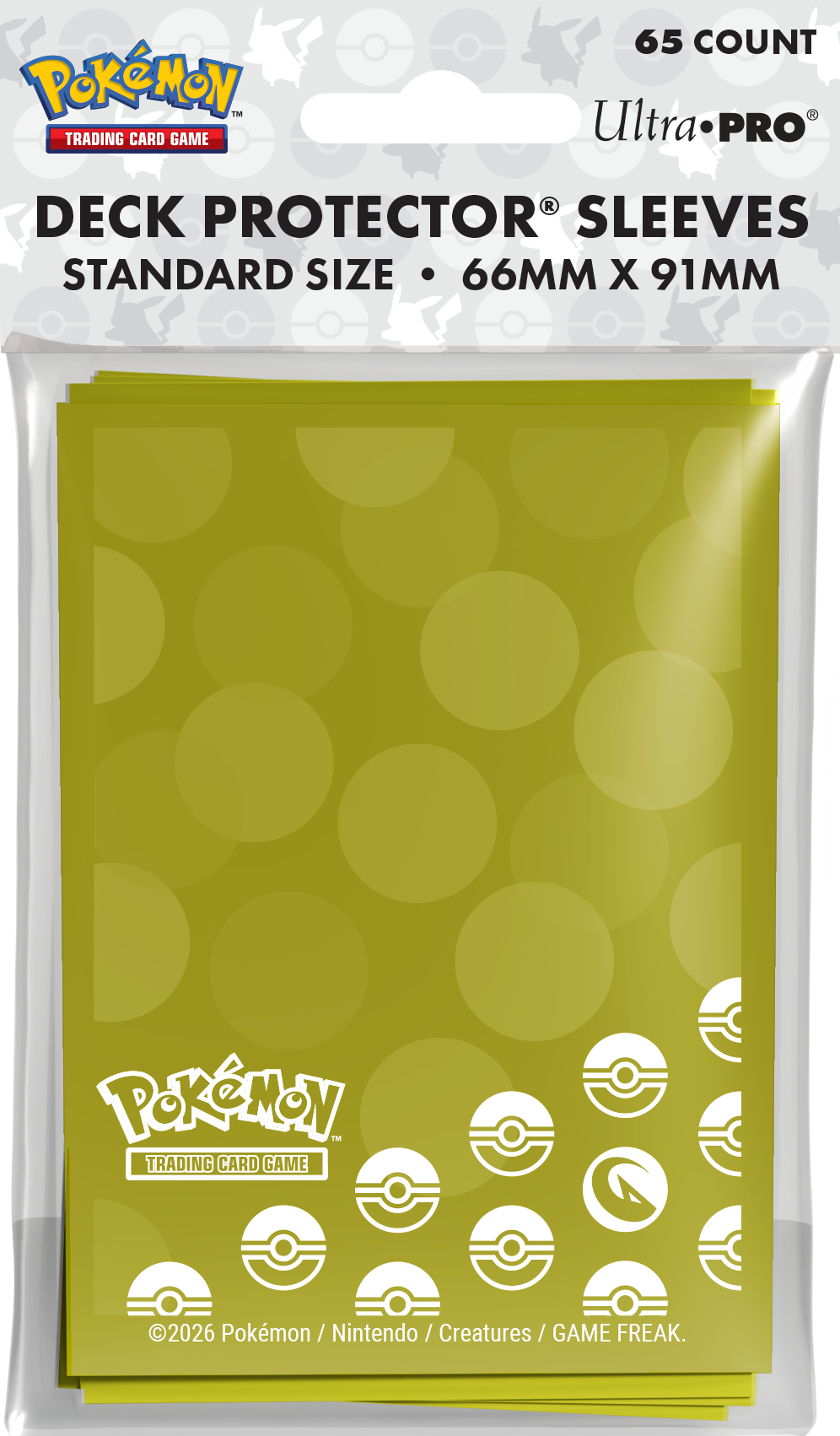 Ultra Pro Deck Protector Pokemon Energy Type Sleeves(65 count)