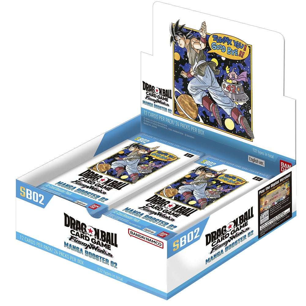 DBS FUSION WORLD SB02 MANGA BOOSTER BOX