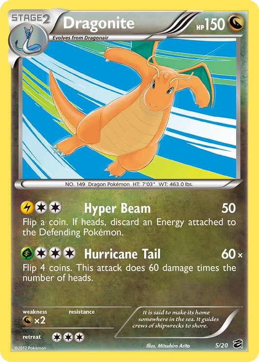 #5 Dragon Vault- Dragonite (DMG)(Holo)