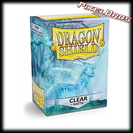 Dragon Shield Clear Matte Sleeves- 100 count