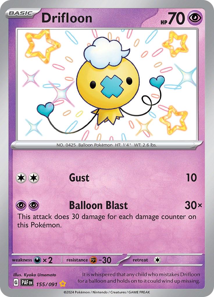 #155 Paldean Fates- Drifloon