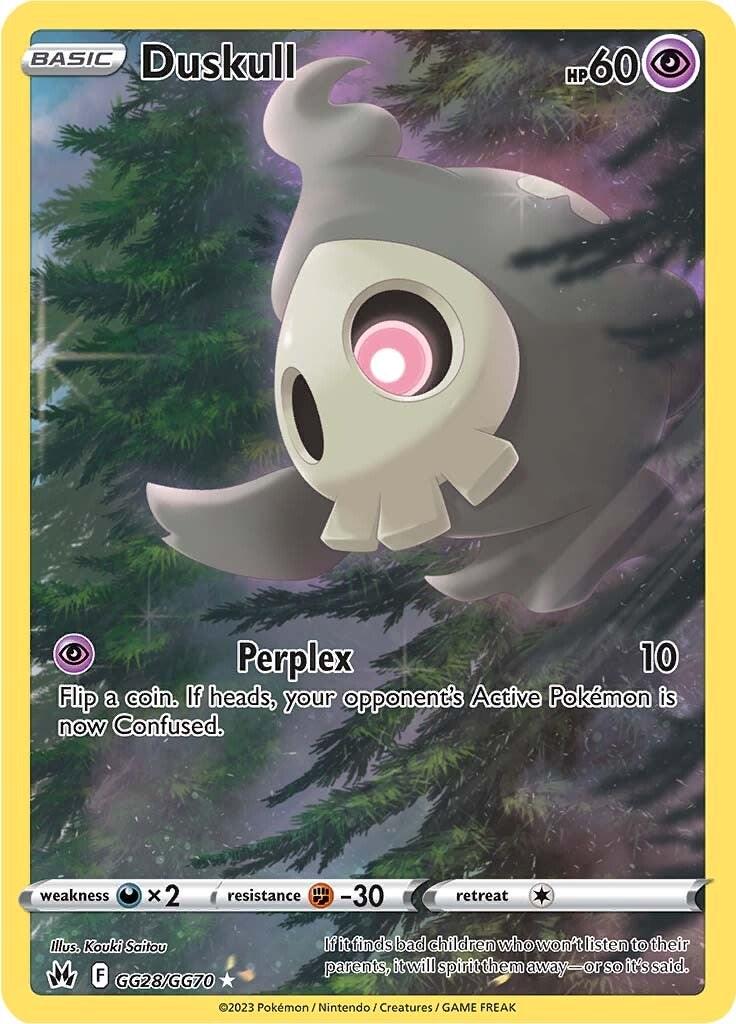 #GG28 Galarian Gallery Crown Zenith- Duskull