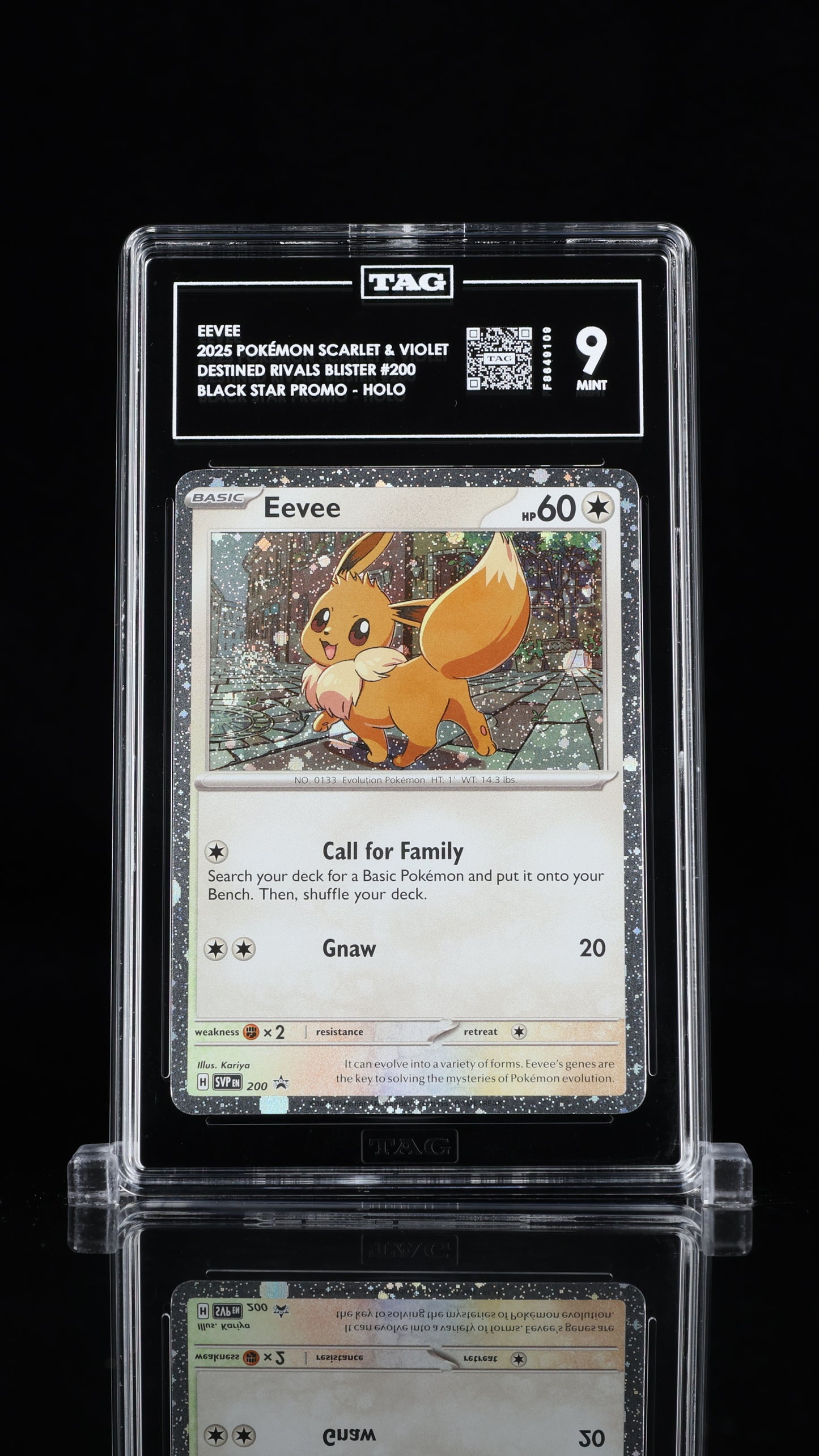 Eevee- #200 Scarlet & Violet Promos- TAG 9