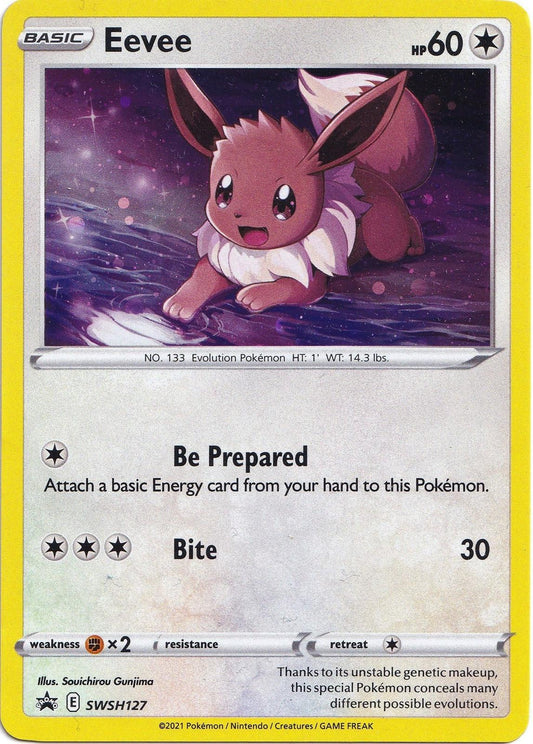 #127 Sword & Shield Promos- Eevee(LP)