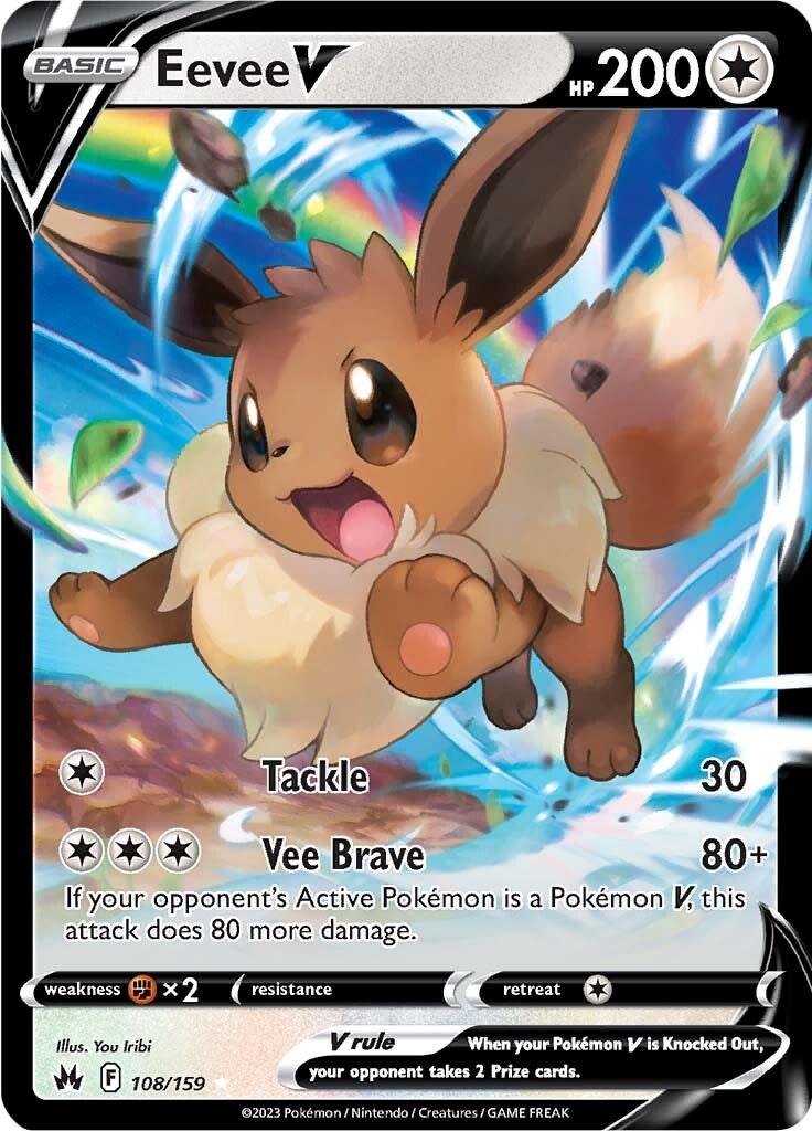 #108 Crown Zenith- Eevee V