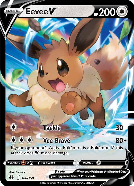 #108 Crown Zenith- Eevee V
