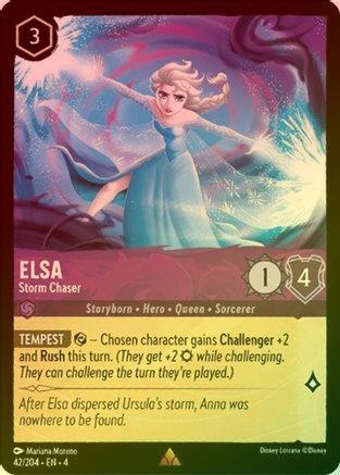 #42 Ursula's Return-Elsa( Storm Chaser) (Foil)
