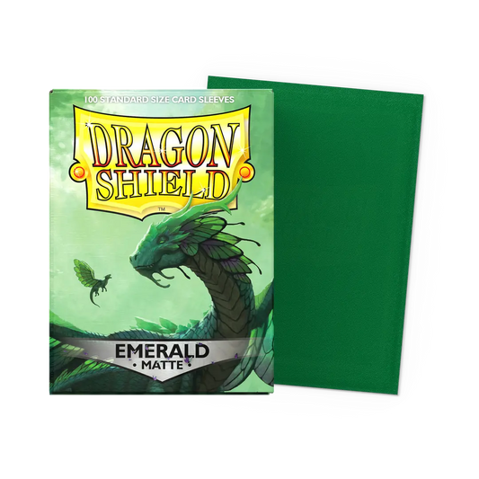 Dragon Shield Matte Emerald Green Rayalda Sleeves- 100 count