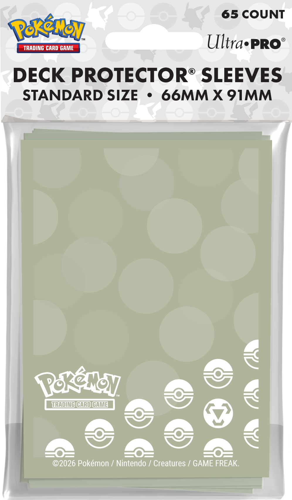 Ultra Pro Deck Protector Pokemon Energy Type Sleeves(65 count)