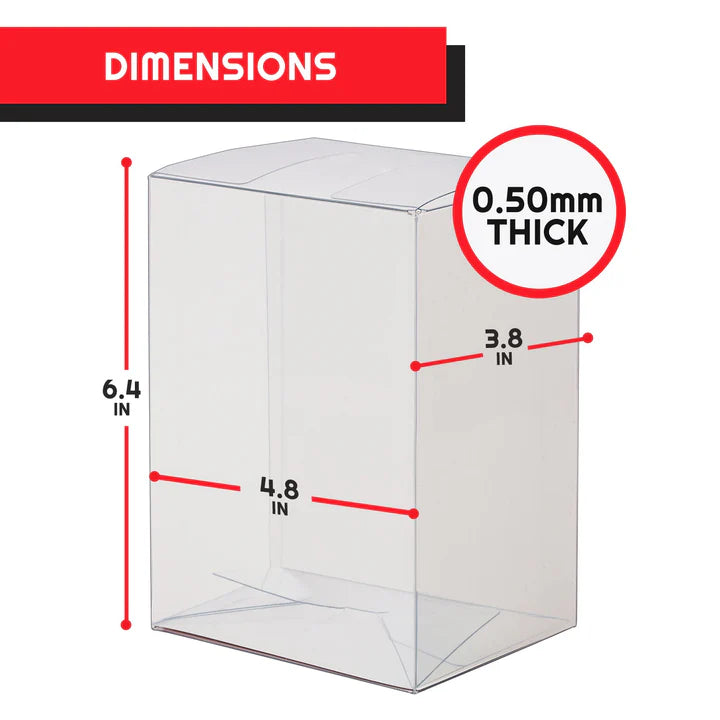 Evoretro 4 inch Funko Pop Premium Plastic Protector
