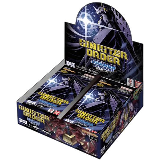Digimon EX-10 Sinister Order Booster Box