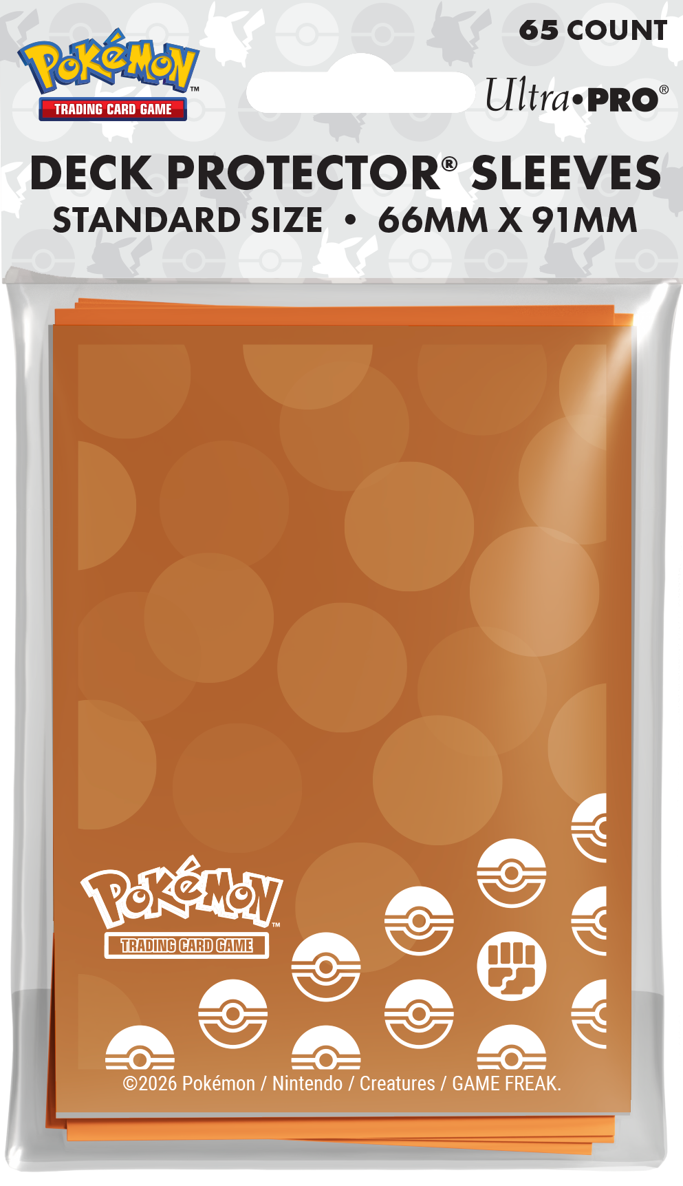 Ultra Pro Deck Protector Pokemon Energy Type Sleeves(65 count)