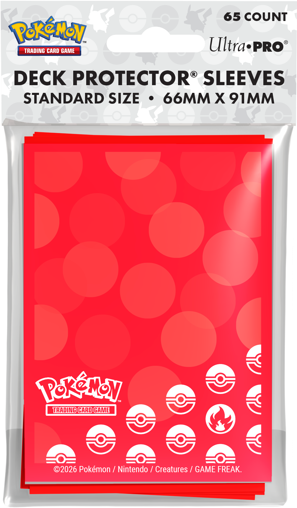 Ultra Pro Deck Protector Pokemon Energy Type Sleeves(65 count)