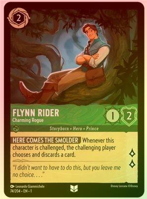 #74- The First Chapter- Flynn Rider Charming Rogue (Foil)