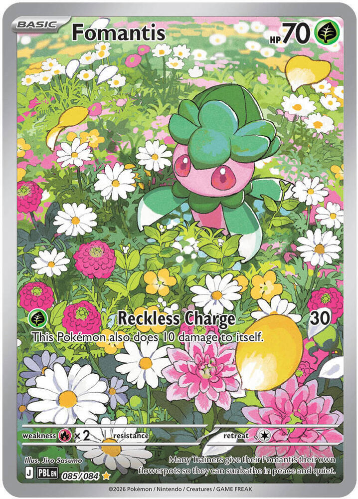#85 Pitch Black- Fomantis