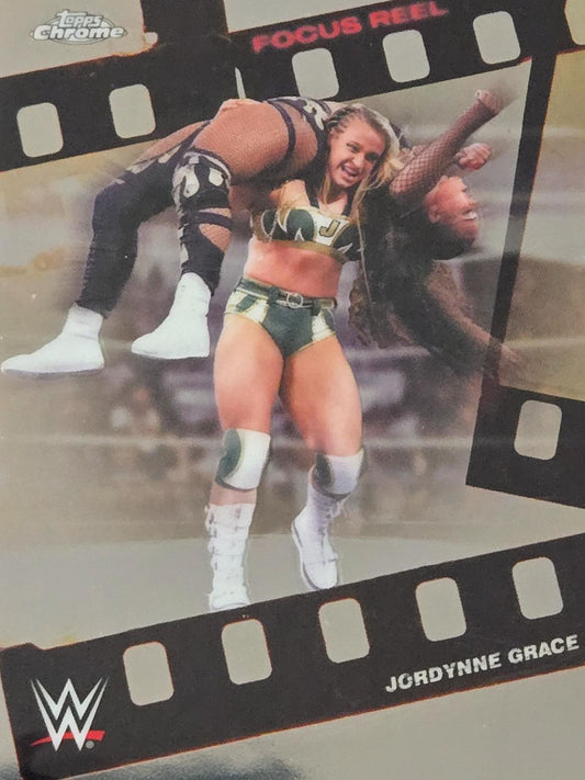 2026 Topps Chrome WWE- FR-20 Jordynne Grace(Focus Reel)