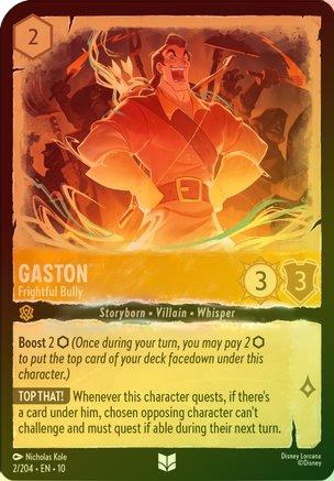 #2 Whispers in the Well- Gaston (Frightful Bully)(Foil)