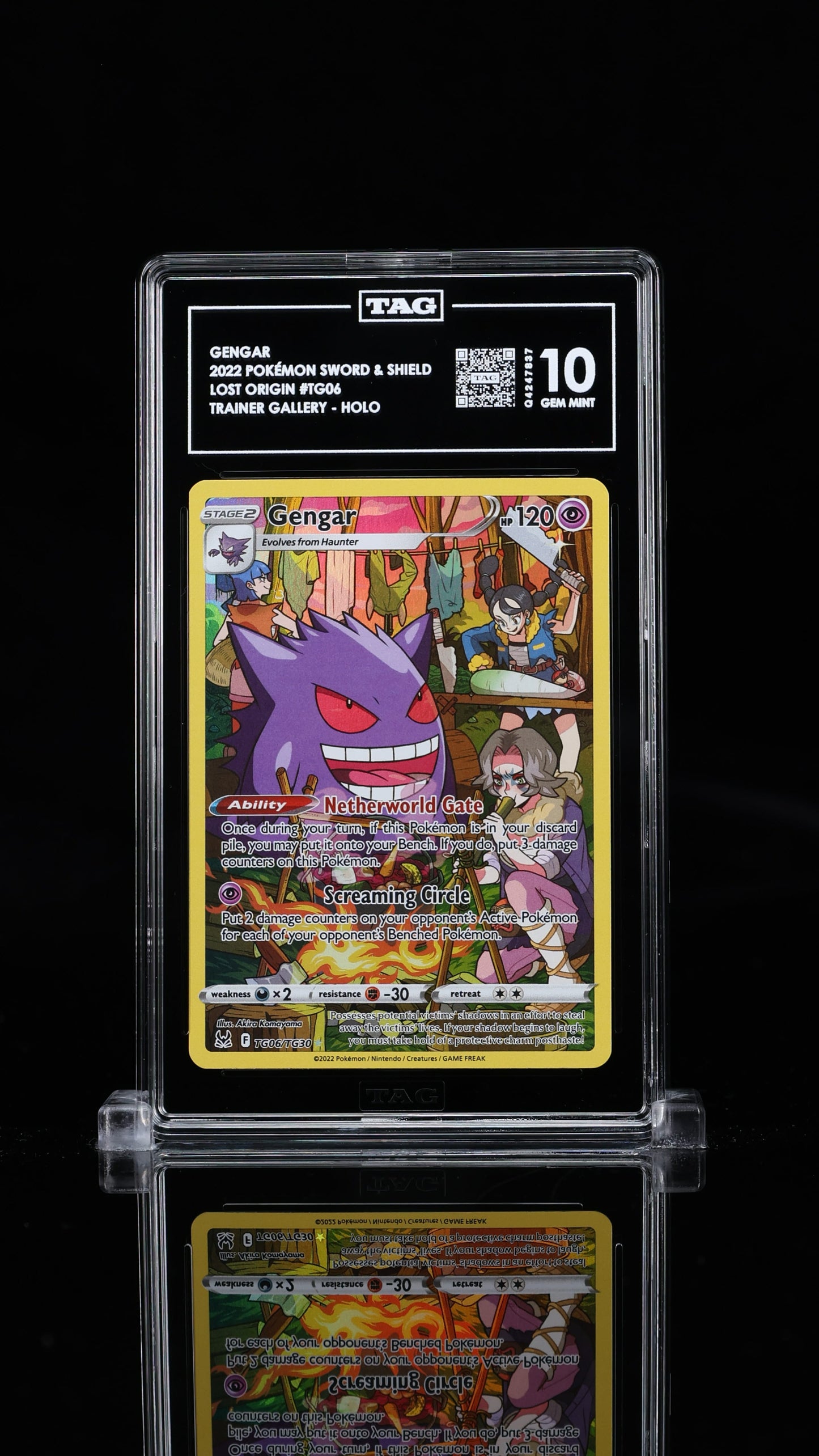 Gengar- #TG06 Lost origin Trainer Gallery- TAG 10
