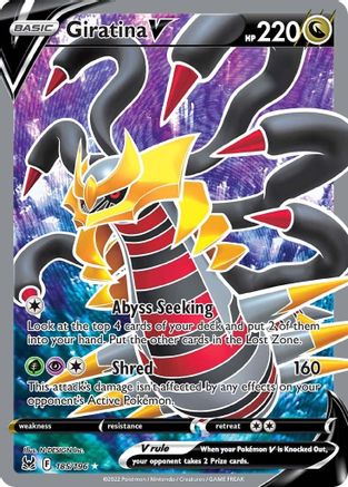 #185 Lost Origin- Giratina V