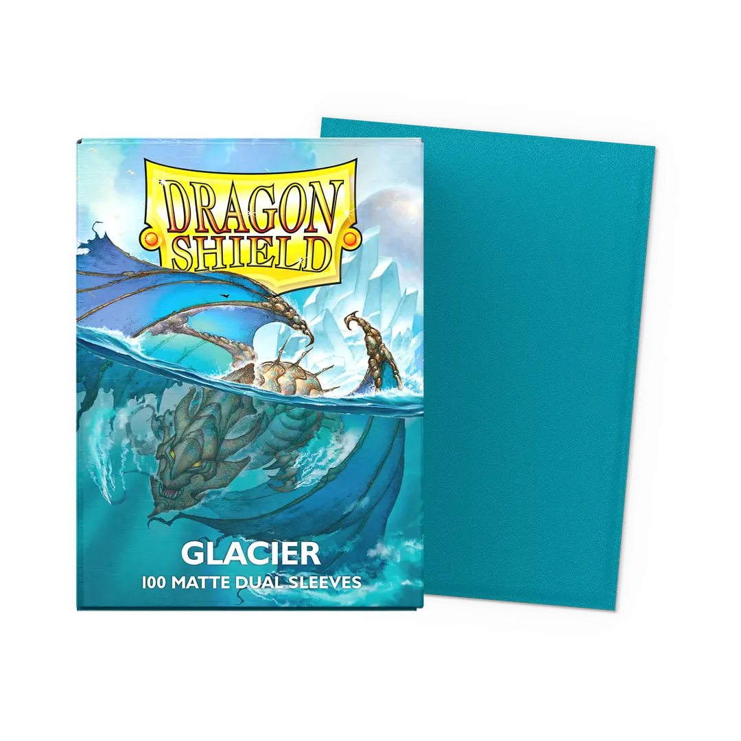 Dragon Shield Matte Dual Glacier Miniom Sleeves- 100 count