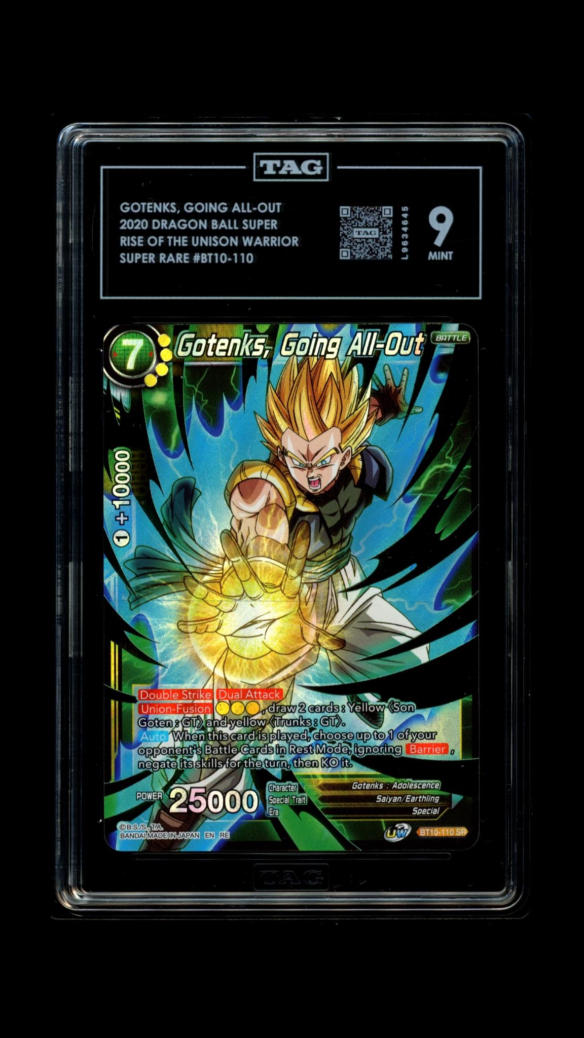 Gotenks, Going All Out #BT10-110: Rise of the Unison Warrior- TAG 9