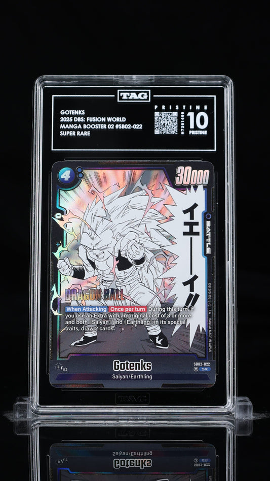 Gotenks #SB02-22- DBS: Fusion World Manga Booster 2- TAG 10 Pristine