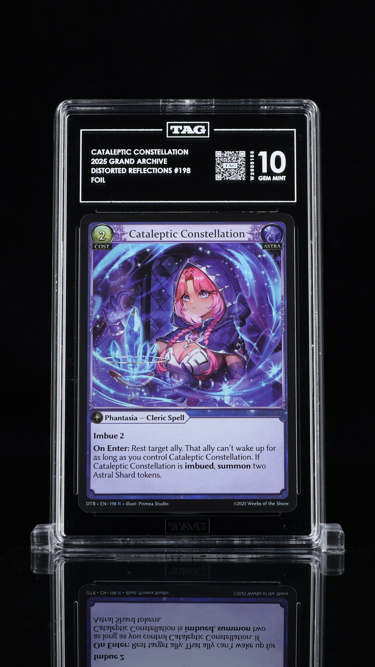 Cataleptic Constellation #198 Foil- Distorted Reflections- TAG 10