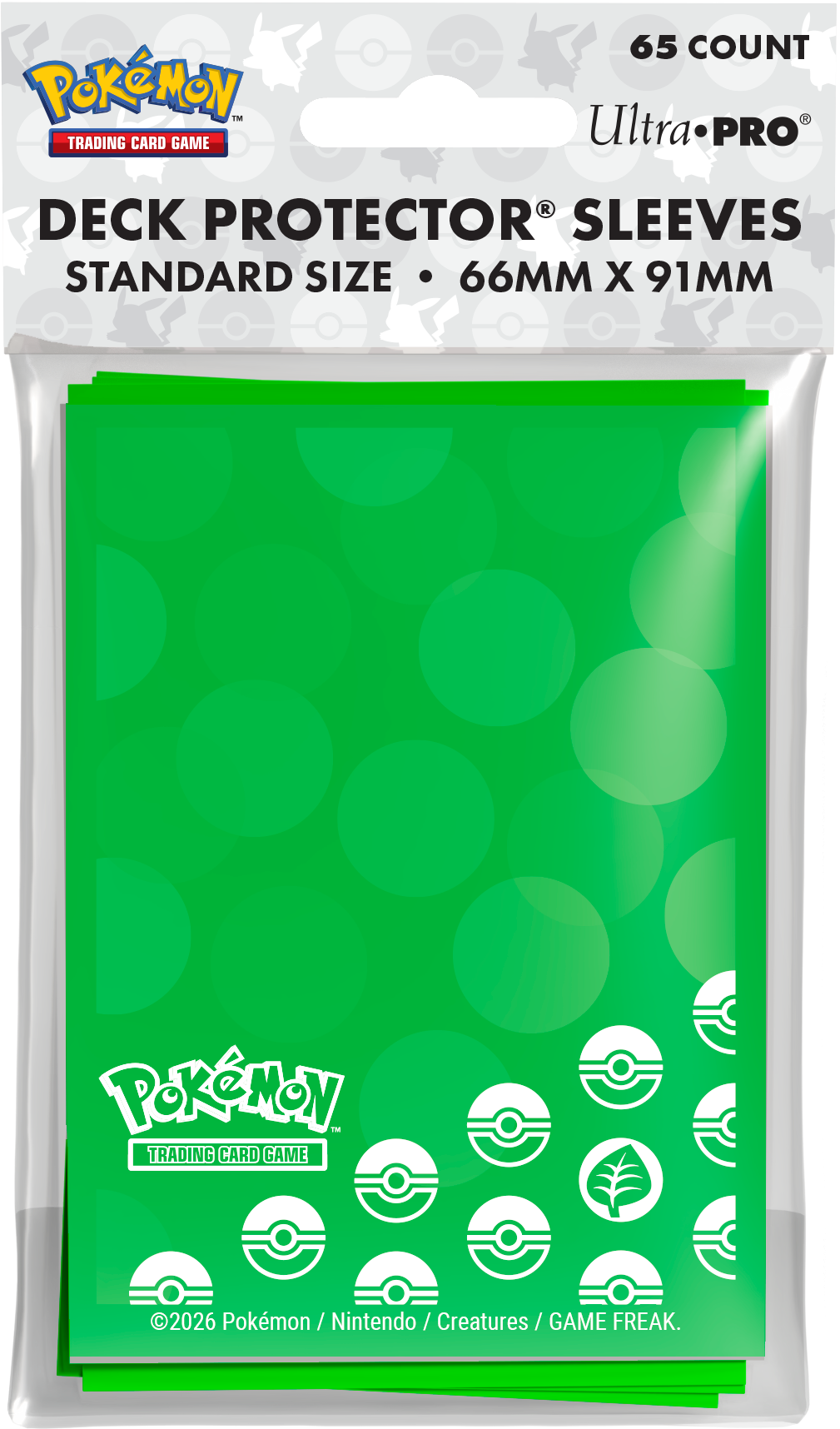 Ultra Pro Deck Protector Pokemon Energy Type Sleeves(65 count)