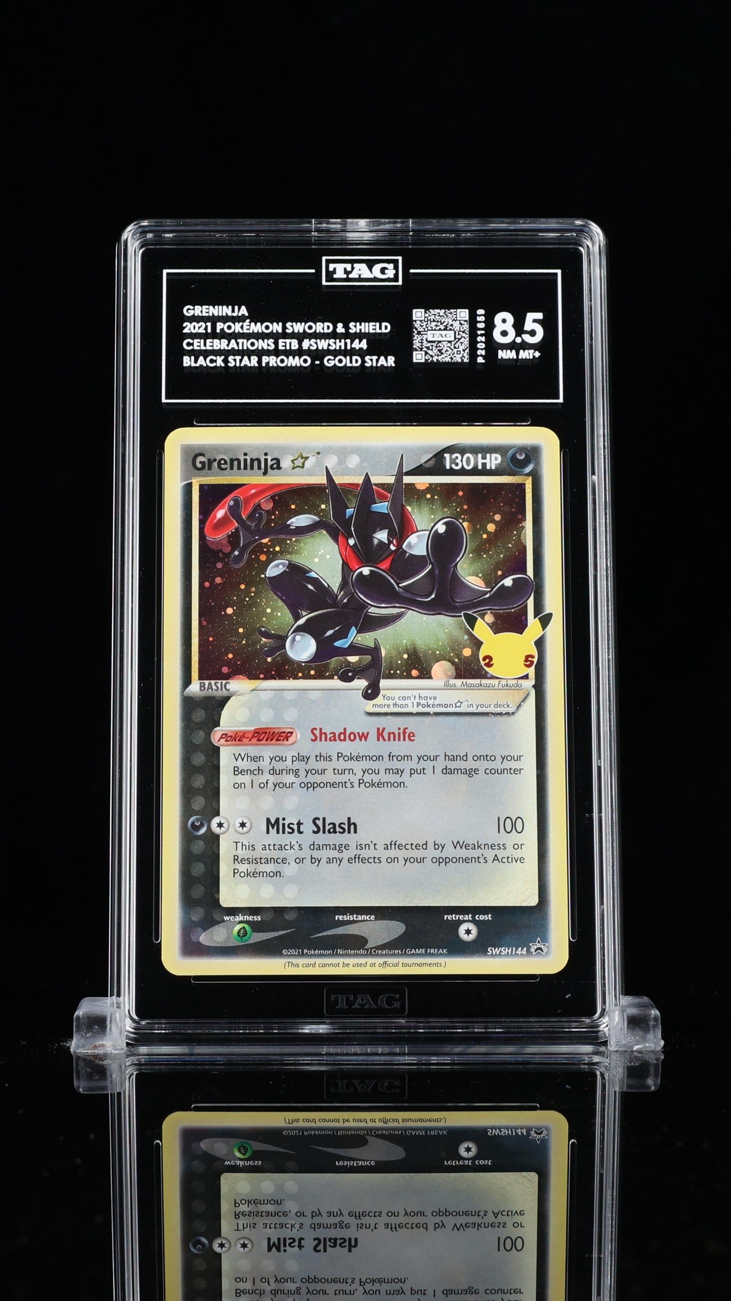 Greninja- #144 Sword & Shield Promos- TAG 8.5