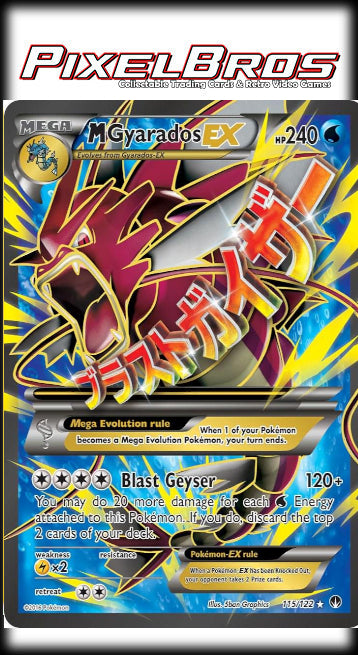 #115 Breakpoint- M Gyarados EX (LP)
