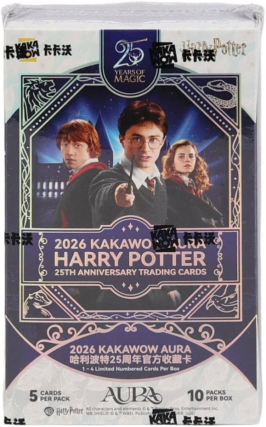 Kakakow 2026 Harry Potter 25th Anniversary Hobby Box