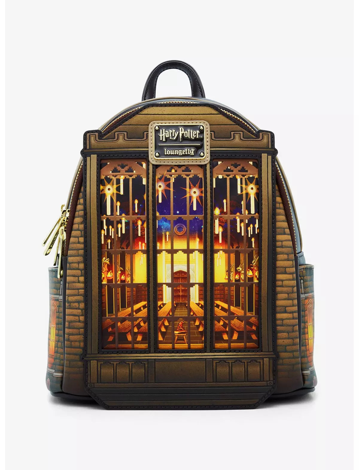 Loungefly Harry Potter Hogwarts Great Hall Light-Up Mini Backpack