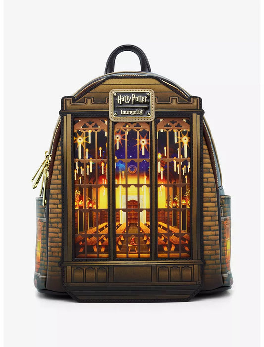 Loungefly Harry Potter Hogwarts Great Hall Light-Up Mini Backpack