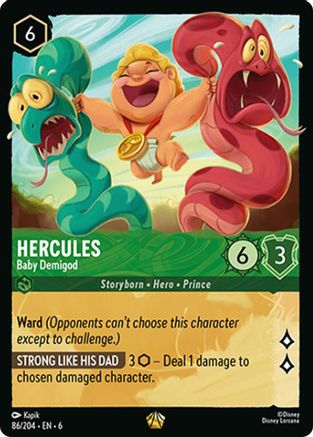 #86 Azurite Sea-Hercules(Baby Demigod)(Legendary)