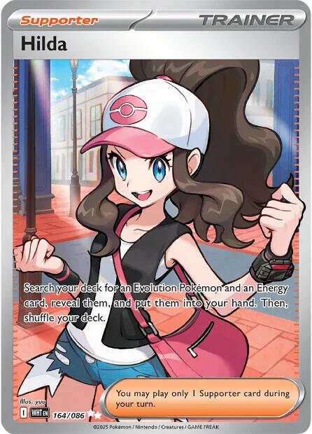 #164 White Flare- Hilda