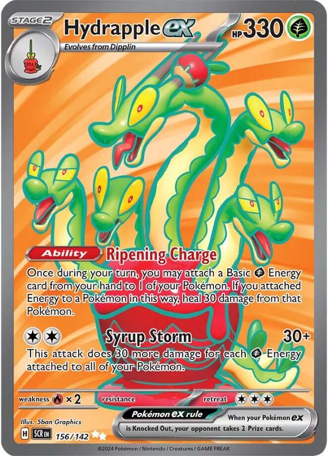 #156 Stellar Crown- Hydrapple EX