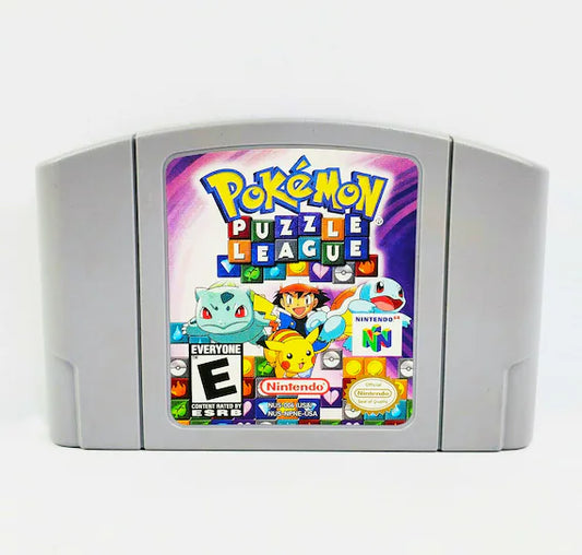 Pokemon Puzzle League (Nintendo 64) CART ONLY
