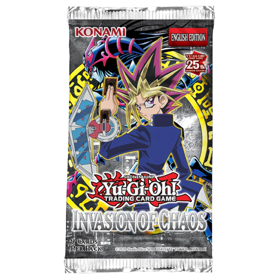 Yu-Gi-Oh 25th Anniversary Invasion of Chaos Booster Pack