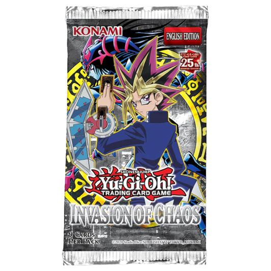 Yu-Gi-Oh 25th Anniversary Invasion of Chaos Booster Pack