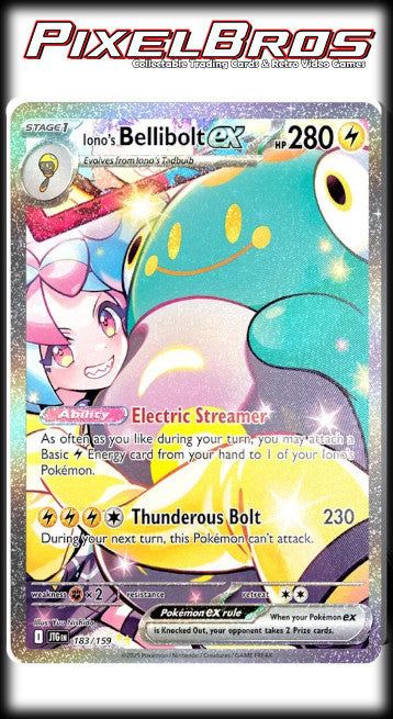 #183 Journey Together- Iono's Bellibolt EX
