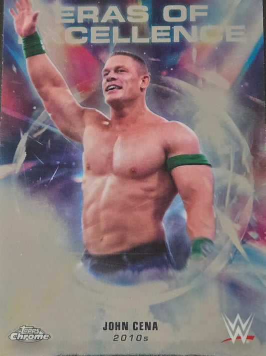 2026 Topps Chrome WWE- ERA-14 John Cena (Eras of Excellence)