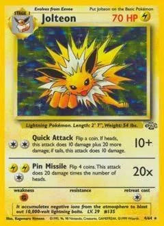 #4 Jungle- Jolteon Holo (LP)