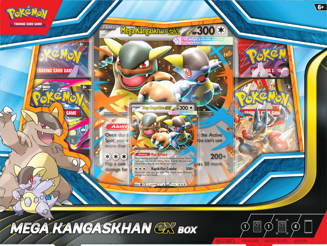 Pokemon Mega Kangaskhan EX  Box*Releases Dec 5/25*