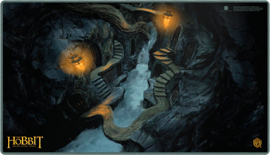 UG Playmat the Hobbit- Thranduil's Kingdom Concept Art