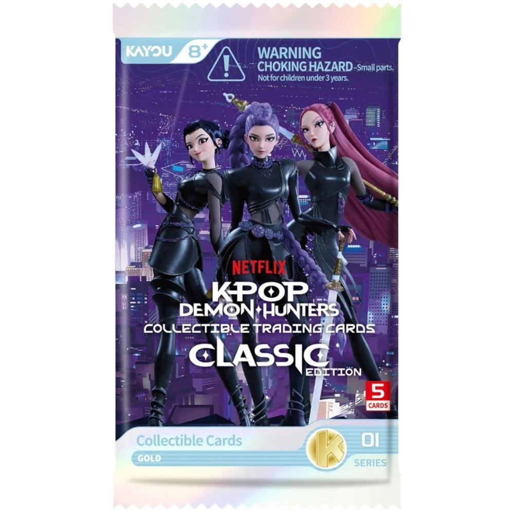 K Pop Demon Hunters World Tour Cards Classic Hobby Box