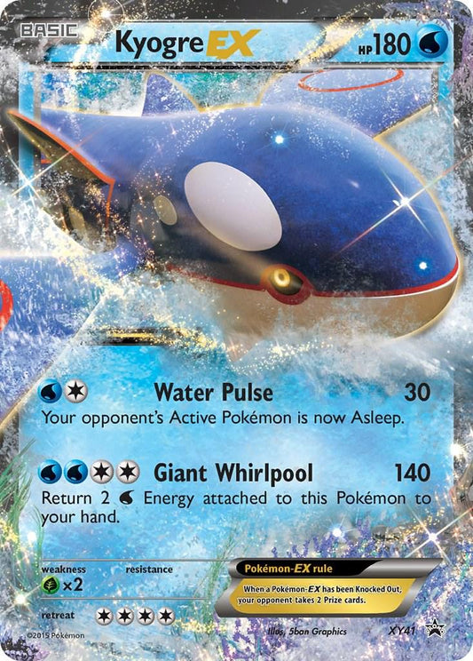 #XY41 XY Promos-Kyogre EX (LP)