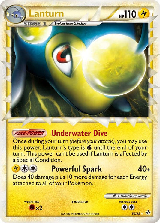 #86 Heart Gold Soul Silver Unleashed- Lanturn(HP)